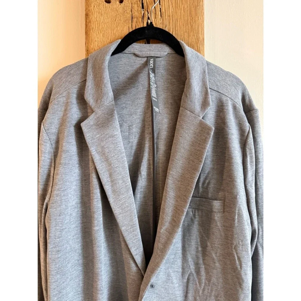 NWOT Men’s Vuori Vail Blazer - Heather Gray - Size Large
